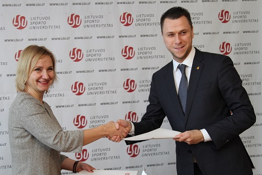 LSU bendradarbiaus su Lietuvos futbolo federacija