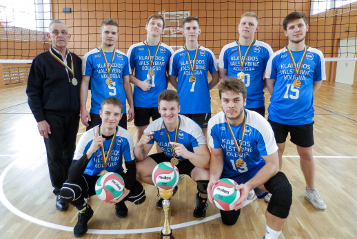 Aukso medaliai Klaipėdos valstybinės kolegijos tinklinio rinktinei! Aukso medaliai Klaipėdos valstybinės kolegijos tinklinio rinktinei!