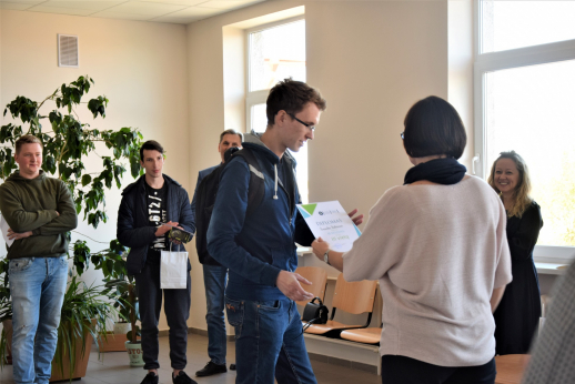 Konkursas „IT mozaika“ subūrė informatikos mokslų studentus Konkursas „IT mozaika“ subūrė informatikos mokslų studentus