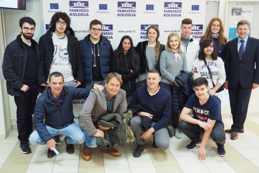 Ispanijos Karalystės studentai tobulino savo profesines žinias PANKO Ispanijos Karalystės studentai tobulino savo profesines žinias PANKO