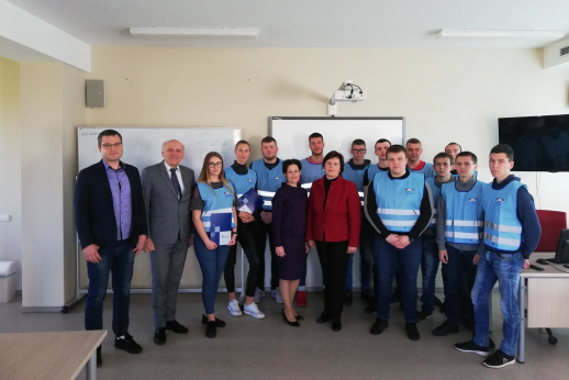 Logistikos studentai įgijo papildomų kompetencijų