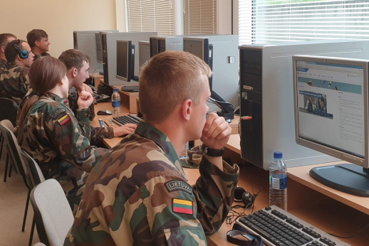 FRONTEX pasieniečio universalumo vertinimo testą išlaikė visi kursantai