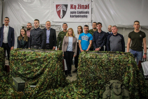 Kviečiame dalyvauti konkurse „Ką žinai apie Lietuvos kariuomenę“
