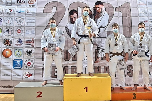 LSU Treniravimo sistemų sportininkų medaliai Lietuvos dziudo čempionate
