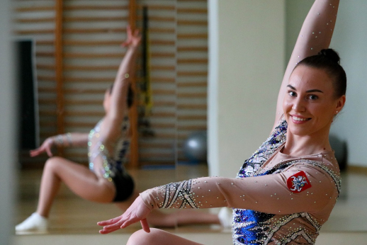 LSU doktorantė pasirengusi pasaulio aerobinės gimnastikos čempionatui LSU doktorantė pasirengusi pasaulio aerobinės gimnastikos čempionatui