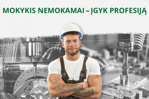 Įgyk metalo apdirbimo staklininko profesiją nemokamai Įgyk metalo apdirbimo staklininko profesiją nemokamai