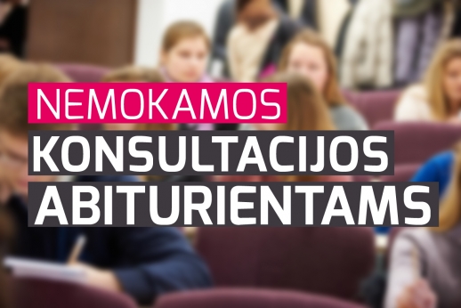 VDU kviečia moksleivius į nemokamas konsultacijas VDU kviečia moksleivius į nemokamas konsultacijas