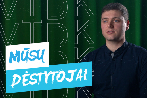 VTDK lektorius D. Kriaučiūnas: man studentas yra kaip partneris VTDK lektorius D. Kriaučiūnas: man studentas yra kaip partneris