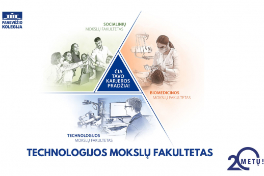 Panevėžio kolegija kviečia rinktis TMF siūlomas studijų programas 