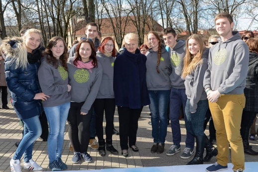 VVK studentai dalyvavo Autizmo supratimo dienoje