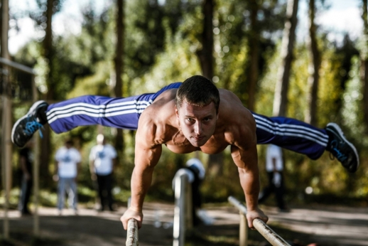 Studentas: „Gatvės gimnastika padeda studijuoti