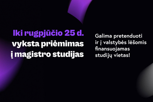 KSU kviečia pretenduoti ir į valstybės lėšomis finansuojamas studijų vietas