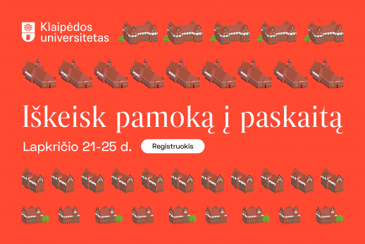 Prasidėjo registracija į KU projektą „Iškeisk pamoką į paskaitą“ Prasidėjo registracija į KU projektą „Iškeisk pamoką į paskaitą“
