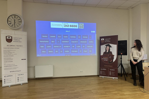 Lietuvos verslo kolegijos komanda Klaipėdos technologijų mokymo centre