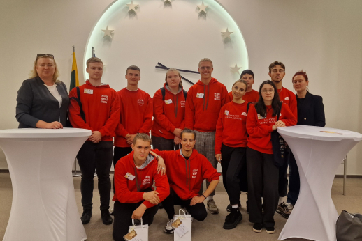 Lietuvos verslo kolegijos studentai Profadienio 2023 finale 