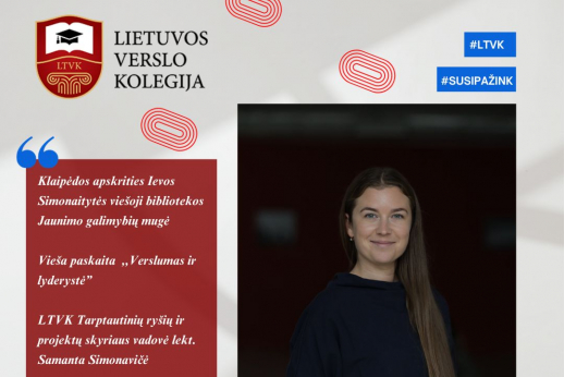 Lietuvos verslo kolegija dalyvaus Jaunimo galimybių mugėje