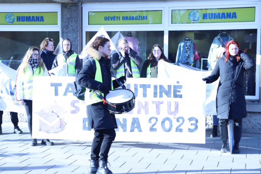 Lietuvos verslo kolegijos studentų atstovybė Tarptautinėje studentų dienoje