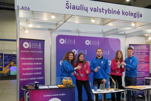 Didžiausioje studijų parodoje prisistatė ir Šiaulių valstybinė kolegija Didžiausioje studijų parodoje prisistatė ir Šiaulių valstybinė kolegija