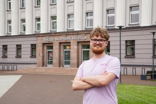 Informatikos studentas Rokas: „Nebijokite siekti savo svajonių!“ Informatikos studentas Rokas: „Nebijokite siekti savo svajonių!“