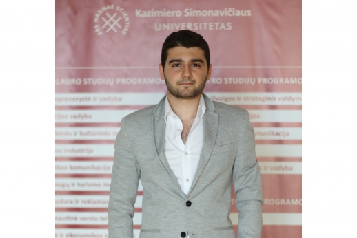 Studentas iš Turkijos atlieka Erasmus praktiką KSU