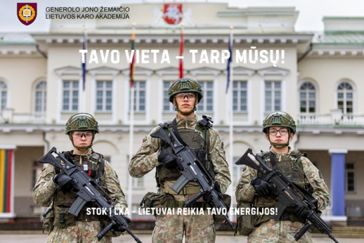 Kurk ateitį Lietuvos karo akademijoje!