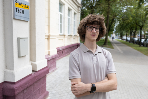 Net 6 šimtukus gavęs KTU pirmakursis ateitį sieja su kibernetiniu saugumu