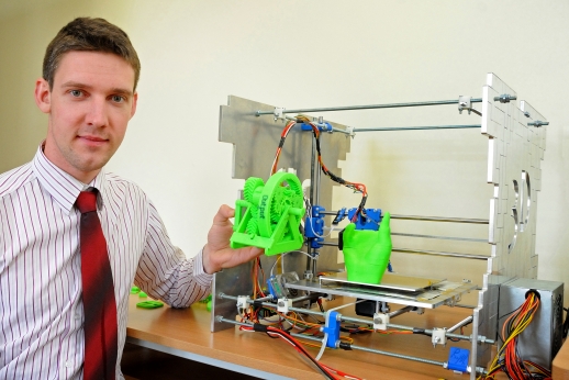 VGTU studento diplominis darbas – 3D spausdintuvas