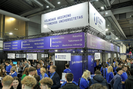 Studijų mugėje – VILNIUS TECH apie studijų mitus ir stojimo klaidas Studijų mugėje – VILNIUS TECH apie studijų mitus ir stojimo klaidas