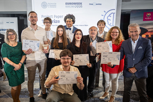 Du VIKO EKF studentai – geriausio „Euroweek 2026“ projekto autoriai Du VIKO EKF studentai – geriausio „Euroweek 2026“ projekto autoriai