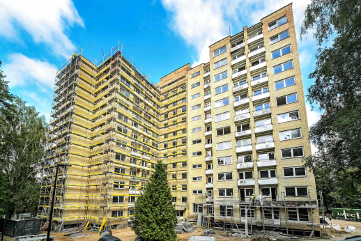 VILNIUS TECH pradeda renovuoti vieną didžiausių bendrabučių Saulėtekyje
