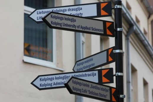 Kolpingo kolegija akredituota  6 metams