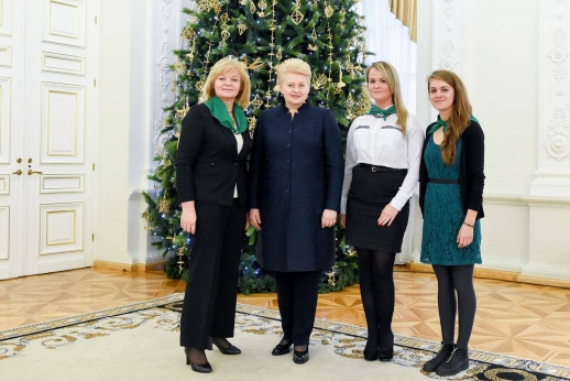 VU KHF dalyvauja LR Prezidentės „Knygų Kalėdose“