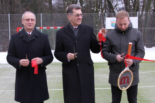 ASU atidarytas naujas Lauko sporto aikštynas