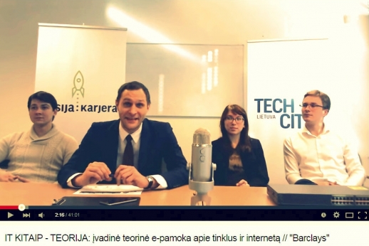 IT profesionalų pamokos moksleiviams