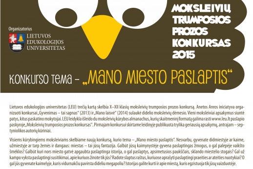 Konkursas „Mano miesto paslaptis“