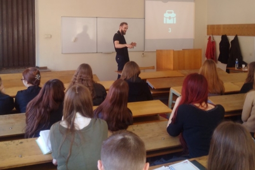 Kūrybiškiausios darbo vietos Kaune vadovo viešnagė