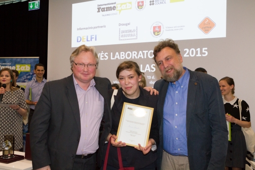 „Šlovės laboratorijos“ nugalėtoja – VGTU studentė „Šlovės laboratorijos“ nugalėtoja – VGTU studentė