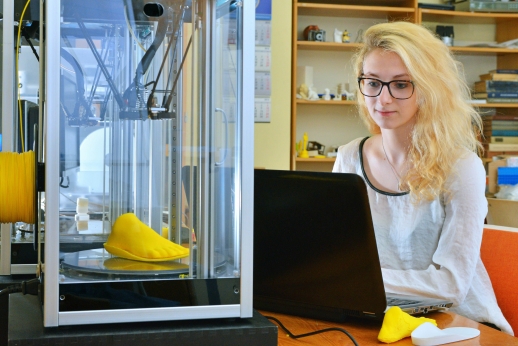 VGTU studentė ortopedijoje naudos 3D spausdinimą VGTU studentė ortopedijoje naudos 3D spausdinimą
