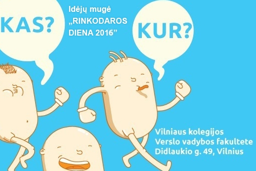 Rinkodaros idėjų mugė Vilniaus kolegijoje 
