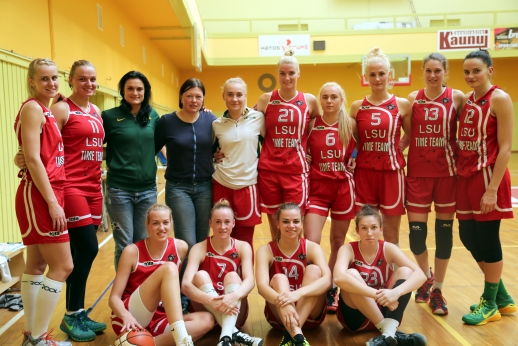  LSU krepšininkės kovos LSKL finale 