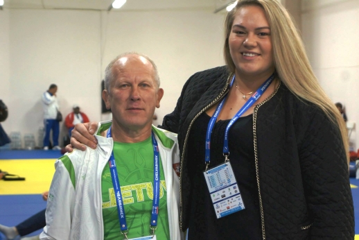 LSU olimpiečiai: dziudo meistrė S.Pakenytė