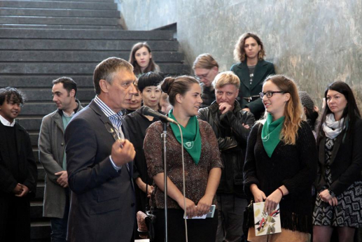 VU KHF studentai dalyvauja meno projektuose