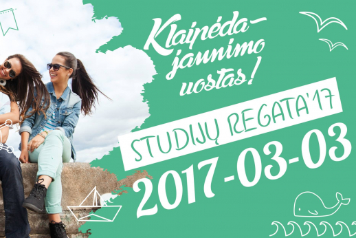 Klaipėda – jaunimo uostas. STUDIJŲ REGATA‘17