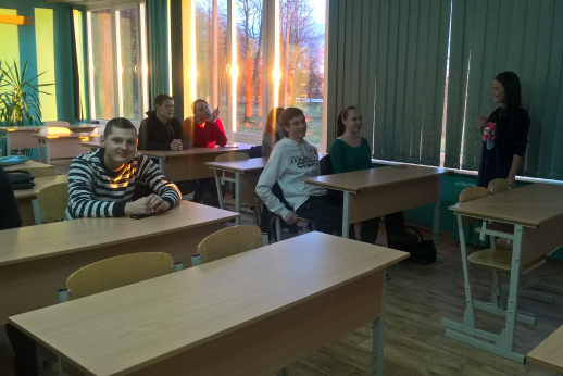 Projekto „Atrask save“ dalyvių vizitas mokykloje