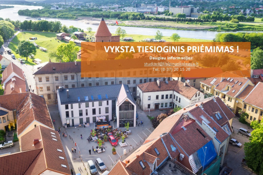 Priėmimas į Kolpingo kolegiją