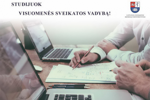 Studijuok Visuomenės sveikatos vadybą