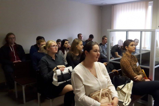 LTVK studentų išvykstamoji paskaita į teismą