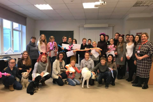 LTVK Kalėdinė šventė vaikų globos namų vaikams