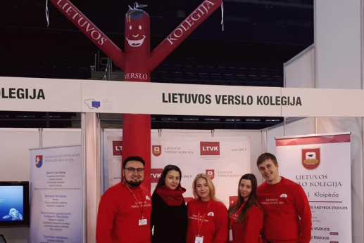 Lietuvos verslo kolegija studijų mugėje Kaune