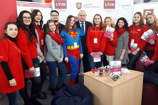 LTVK studijų parodoje ,,Studijų regata‘18“